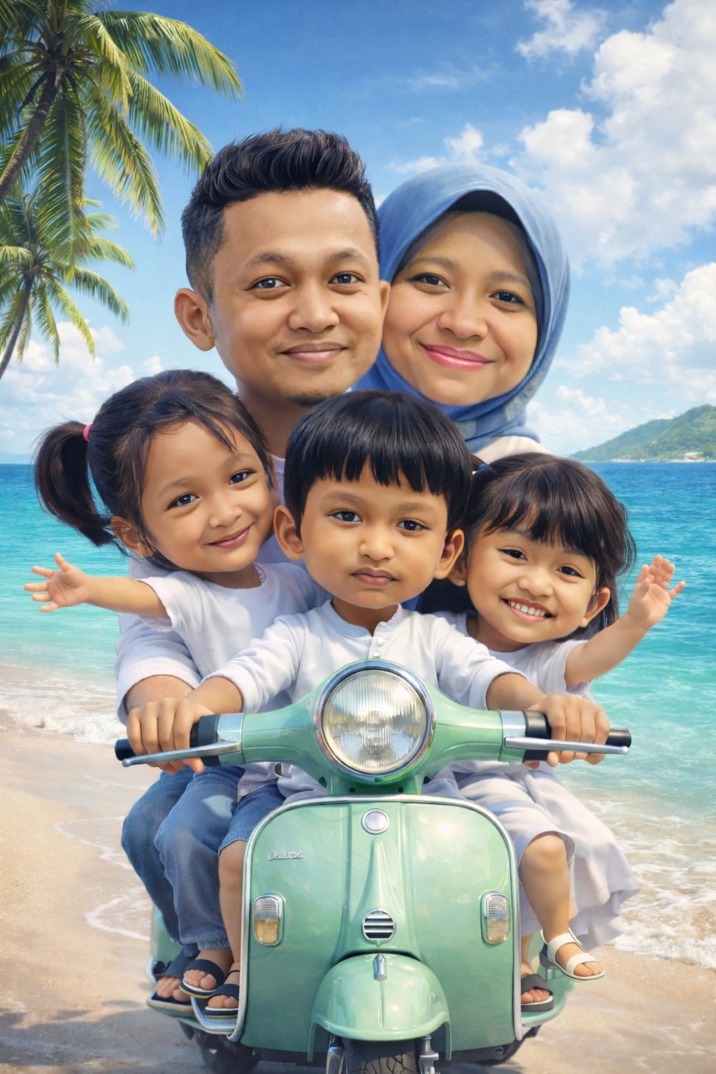 Hadiah visual yang berkesan.