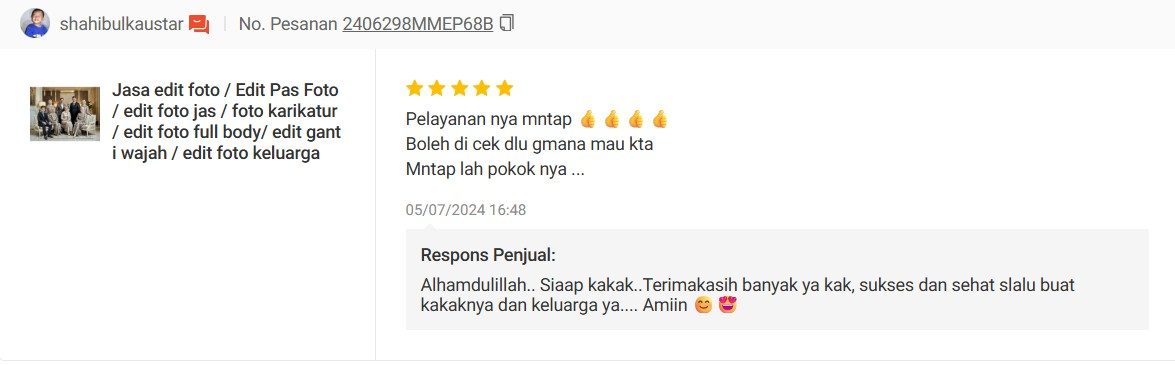 Ulasan Shopee — Ulasan Shopee #1