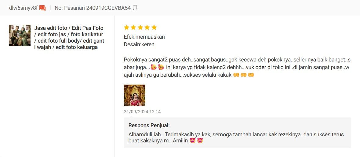 Ulasan Shopee — Ulasan Shopee #6