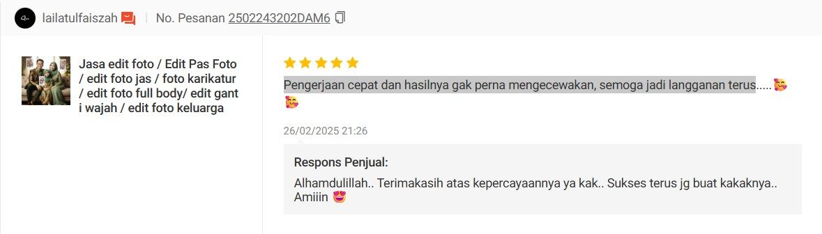 Ulasan Shopee — Ulasan Shopee #8